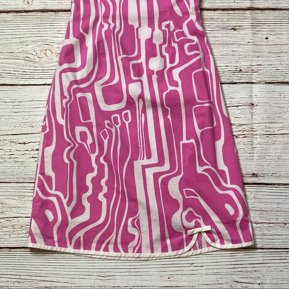 Tibi Pink and White Strapless Dress Sz 4, Perfect for Barbie Premiere! - Picture 6 of 15